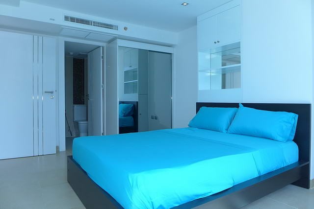 Condominium for rent Pattaya showing the bedroom suite Condominium for rent Pattaya showing the bedroom suite