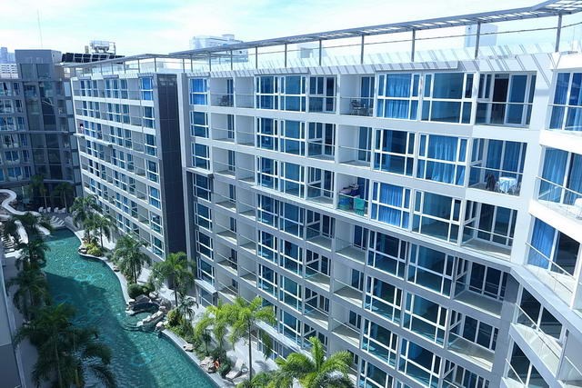 Condominium for rent Pattaya showing the building Condominium for rent Pattaya showing the building