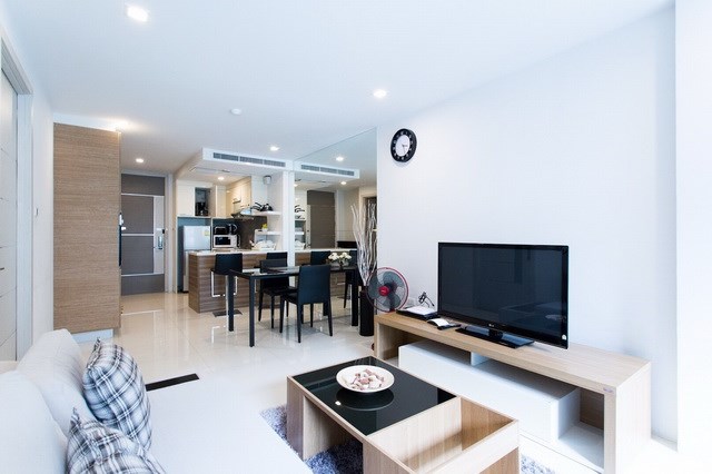 Condominium for sale Pattaya showing the open plan concept Condominium for sale Pattaya showing the open plan concept