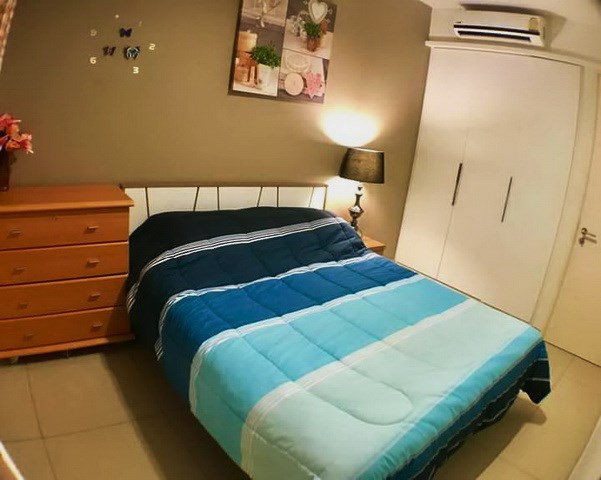 Condominium for sale UNIXX South Pattaya showing the bedroom with built-in wardrobe Condominium for sale UNIXX South Pattaya showing the bedroom with built-in wardrobe