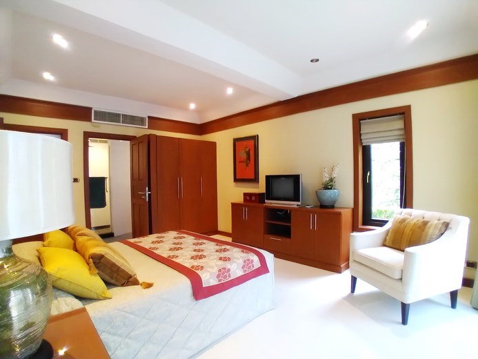 House for rent Jomtien showing the third bedroom suite House for rent Jomtien showing the third bedroom suite