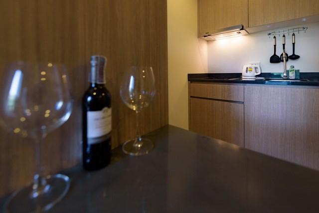 Condominium for rent UNIXX South Pattaya showing the kitchen Condominium for rent UNIXX South Pattaya showing the kitchen