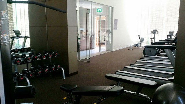 Condominium for rent UNIXX South Pattaya showing the gymnasium Condominium for rent UNIXX South Pattaya showing the gymnasium