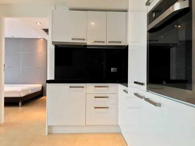 Condominium for rent Pattaya showing the kitchen Condominium for rent Pattaya showing the kitchen