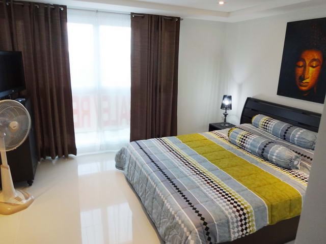 Condominium for rent South Pattaya showing the bedroom Condominium for rent South Pattaya showing the bedroom