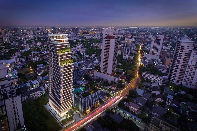 Condominium for sale Pattaya showing the building Condominium for sale Pattaya showing the building