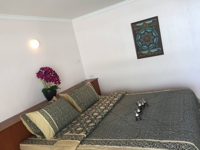 Condominium for sale Jomtien Beach showing the second bedroom Condominium for sale Jomtien Beach showing the second bedroom